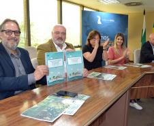 A Secretaria de Estado do Meio Ambiente e Recursos Hídricos, em parceria com a Celepar, lançou nesta terça-feira (11) o portal ?Conexão Ambiental?, em cerimônia no auditório do Instituto Lactec, em Curitiba.  -  Curitiba, 11/12/2018  -  Foto: Divulgação SEMA