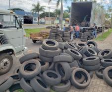 Logística reversa de pneus atenderá todos os municípios do Paraná