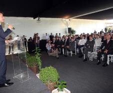 Governador Beto Richa na Fábrica Verde