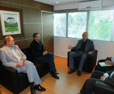 Prsidente do CREA Joel Kruger e Jonel IURK