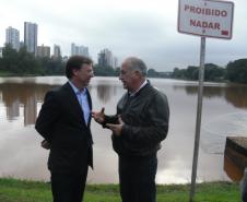 Estudo vai mapear o fundo do Lago Igapó 