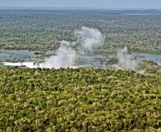 Parque Nacional do Iguaçu, Foz do Iguaçu, Paraná, Brasil, fotos ilustrativas sobre mudanças climáticas no Paraná.//foto Denis ferreira Netto.