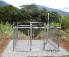 A Rede Paranaense de Monitoramento Hidrometereológico (REPAMH) disponibilizará em breve dados, em tempo real, das previsões meteorológicas, do monitoramento do nível dos rios em todas as bacias hidrográficas do Paraná e da quantidade de chuva. Na foto estação Cubatão em Instalação. Foto: Divulgação