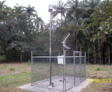 A Rede Paranaense de Monitoramento Hidrometereológico (REPAMH) disponibilizará em breve dados, em tempo real, das previsões meteorológicas, do monitoramento do nível dos rios em todas as bacias hidrográficas do Paraná e da quantidade de chuva. Na fto estação Pinguela_rio Cachoeira. Foto: Divulgação