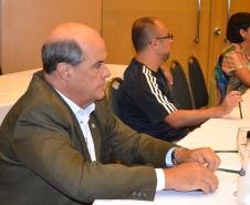 I Encontro técnico de programas estaduais de PSA, realizado pela Fundação Boticário de Proteção à Natureza. Devanir dos Santos, da Agência Nacional de Águas.
