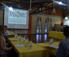 Secretário estadual do Meio Ambiente e Recursos Hídricos, Luiz Eduardo Cheida, participa da Assembleia Ordinária da Associação dos Municípios da Região Metropolitana de Curitiba (Assomec).