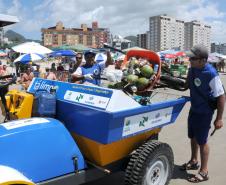 O Instituto das Águas do Paraná, do Governo do Estado, começa segunda-feira (23) serviços de limpeza e recolhimento de lixo no Litoral. Foto: Divulgação