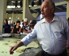 Richa inaugura Aquário Marinho de Paranaguá, um dos maiores do Brasil