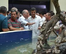 Richa inaugura Aquário Marinho de Paranaguá, um dos maiores do Brasil