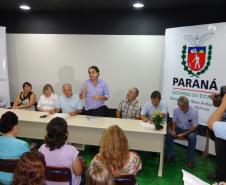 O secretário estadual do Meio Ambiente e Recursos Hídricos, Luiz Eduardo Cheida, lança em Londrina, o Programa do Voluntariado do Jardim Botânico. Londrina, 02/04/2014.Foto: Nalun Lorençon