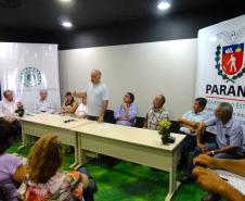 O secretário estadual do Meio Ambiente e Recursos Hídricos, Luiz Eduardo Cheida, lança em Londrina, o Programa do Voluntariado do Jardim Botânico. Londrina, 02/04/2014.Foto: Nalun Lorençon