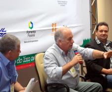 Secretário do Meio Ambiente e Recursos Hídricos, Luiz Eduardo Cheida, fala sobre a destinação de resíduos sólidos. Foto: Divulgação
