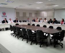 O Governo do Paraná sediou, em Curitiba, nessa quinta e sexta-feira (16 e 17), a reunião com as entidades estaduais de meio ambiente do sul do Brasil, representantes do Ministério do Meio Ambiente e do Estado da Bahia para discutir a atualização de resoluções do Conselho Nacional do Meio Ambiente (Conama). Foto: Divulgação
