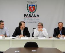 O Governo do Paraná sediou, em Curitiba, nessa quinta e sexta-feira (16 e 17), a reunião com as entidades estaduais de meio ambiente do sul do Brasil, representantes do Ministério do Meio Ambiente e do Estado da Bahia para discutir a atualização de resoluções do Conselho Nacional do Meio Ambiente (Conama). Foto: Divulgação