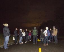 Passeio noturno no Parque Estadual da Vilha Velha. Ponta Grossa, 30/05/2015. Foto: Pedro Ribas/ANPr