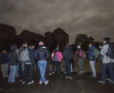 Passeio noturno no Parque Estadual da Vilha Velha. Ponta Grossa, 30/05/2015. Foto: Pedro Ribas/ANPr