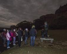 Passeio noturno no Parque Estadual da Vilha Velha. Ponta Grossa, 30/05/2015. Foto: Pedro Ribas/ANPr