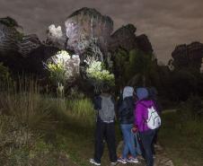 Passeio noturno no Parque Estadual da Vilha Velha. Ponta Grossa, 30/05/2015. Foto: Pedro Ribas/ANPr