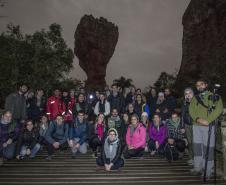 Passeio noturno no Parque Estadual da Vilha Velha. Ponta Grossa, 30/05/2015. Foto: Pedro Ribas/ANPr