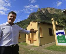 O governador Beto Richa lançou nesta quarta-feira (10), no Parque Estadual Pico Marumbi, o projeto Parques do Paraná