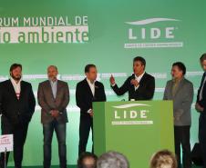 Beto Richa durante o encerramento do Fórum Mundial de Meio Ambiente.Foz do Iguaçu, 26/06/2015.Foto: Orlando Kissner/ANPr