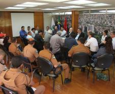 Reunião entre Governo do Estado através da Secretaria Especial para Assuntos Fundiários, Secretaria do Meio Ambiente, Instituto Nacional de Colonização e Reforma Agrária (Incra), Prefeitura de Londrina, Sociedade Rural do Paraná e representantes do MST sobre a ocupação da Fazenda Figueira. Londrina, 21/08/2015.Foto: Vivian Honorato/Prefeitura de Londrina
