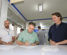 Secretário do Meio Ambiente, Ricardo Soavinski, visita Unidades de Conservação e assina o termo de recebimento da área, em Prudentópolis.Prudentópolis, 08/10/2015.Foto: Arnaldo Alves/ANPr