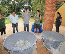 O secretário de Meio Ambiente e Recursos Hídricos, visita o Centro de Estudos do Mar - CEM, em Pontal do Sul.Pontal do Sul, 19-12-15.Foto: Arnaldo Alves / ANPr.