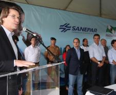 Governador Beto Richa lança uma série de ações de revitalização e cuidado com os recursos hídrico, entre elas o Programa de Conservação dos Mananciais do Paraná, durante as comemorações do Dia Mundial da Água, no Centro de Educação Ambiental dos Mananciais da Serra, em Piraquara, na Região Metropolitana de Curitiba. Na foto, o secretário de Meio Ambiente e Recursos Hídricos do Paraná, Ricardo Soawisnki.Piraquara, 22/03/2016.Foto: Orlando Kissner/ANPr
