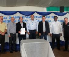 Audiência entrega Unidade de Conservação e dá início ao processo de regularização fundiária de propriedades em Boa Ventura de São Roque.Boa Ventura de São Roque, 17/05/2016.Foto: Divulgação ITCG