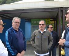 O secretário estadual do Meio Ambiente e Recursos Hídricos, Antonio Carlos Bonetti, visitou terça-feira (26) a Ilha do Mel, Litoral, para tratar de melhorias a serem feitas antes do início do verão