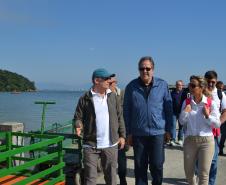 O secretário estadual do Meio Ambiente e Recursos Hídricos, Antonio Carlos Bonetti, visitou terça-feira (26) a Ilha do Mel, Litoral, para tratar de melhorias a serem feitas antes do início do verão