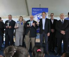 A vice-governadora Cida Borghetti durante as comemorações do dia do Rio Iguaçu, realizado nesta quinta-feira(17) no Parque Municipal de São José dos Pinhais na Avenida das Torres. - São José dos Pinhais, 17.11.2016 - Foto Jonas Oliveira