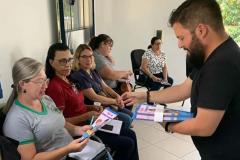 Treinamento das coordenadoras das escolas da rede municipal em Bandeirantes