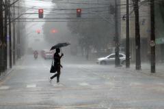 Chuva em Curitiba