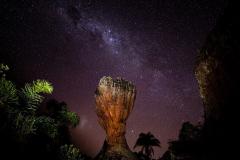 Caminhada noturna no Parque Estadual de Vila Velha em Ponta Grossa