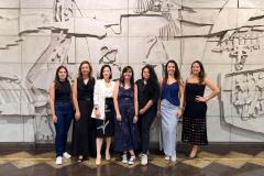 Mulheres na Ciência: 37 pesquisadoras e 26 bolsistas atuam no Simepar - Na foto, Danieli Ferreira, Luciane Pinheiro, Vanessa DÁvila, Ana Paula Rocha, Fernanda Verdelho, Sheila Paz e Júlia Munhoz.