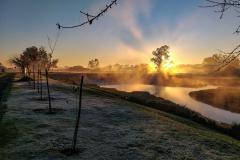 Geada dá as caras, mas frio deve diminuir nos próximos dias no Paraná