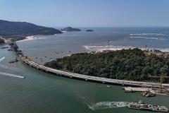 Guaratuba, 21 de agosto de 2025 - Ponte de Guaratuba.