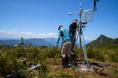Nova estação meteorológica do Pico Marumbi