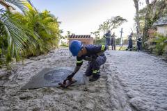 Obras de saneamento da Ilha do Mel alcançam 10% de execução, aponta IAT