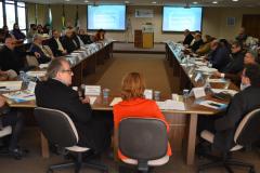 Secretário do Meio Ambiente do Paraná, Antonio Carlos Bonett durante a 29ª reunião ordinária do Conselho Estadual de Recurso Hídricos do Paraná, evento coordenado pela secretaria estadual do Meio Ambiente e Recursos Hídricos (SEMA). Curitiba, 19/07/2017.Foto: Divulgação Sema
