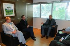 Prsidente do CREA Joel Kruger e Jonel IURK