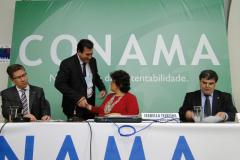 Tarcísio (IAP) e ministra Izabella Teixeira