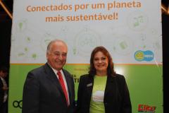 Secretário estadual do Meio Ambiente, Luiz Eduardo Cheida, com a coordenadora pedagógica da Editora Positivo, Solange Guedes, participa do evento de lançamento do projeto Rede + Criança da Fundação Xuxa Meneghel, em parceria com a Editora Positivo, realizado no Castelo do Batel. 