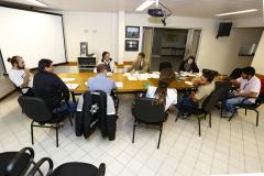 Reunião dos cicloativistas na sede da SEMA PR