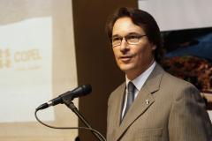 O secretário estadual do Meio Ambiente e Recursos Hídricos, Ricardo José Soavinski, participa da abertura do Dia Mundial da Água, na Fiep. Curitiba, 23/03/2015.
