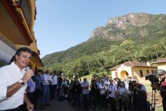 Governador Beto Richa lança durante a entrega de melhorias no Parque Marumbi, na Serra do Mar, o projeto Parques do Paraná.Parque Marumbi, Morretes, 10/06/2015.Foto: Orlando Kissner/ANPr