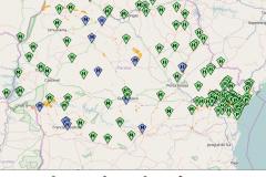 O Sistema de Alerta de Cheias do Governo do Paraná está funcionando a pleno vapor para orientar as ações da Defesa Civil nas áreas de riscos. Implantado no fim de 2013, o sistema conta com mais de 100 estações de monitoramento que mostram, em tempo real, o nível dos rios em todas as regiões do estado, intensidade da chuva e a previsão para as próximas 48 horas. Fonte/Foto: Simepar