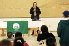 O secretário do Meio Ambiênte e Recursos Hídricos, Ricardo Soavinski, esteve reunido com Faxinalenses de Guarapuava e região.Guarapuava, 22-08-15.Foto: Arnaldo Alves / ANPr.